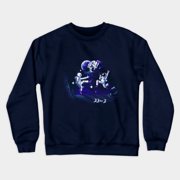 Astro Bounce Crewneck Sweatshirt by Made With Awesome